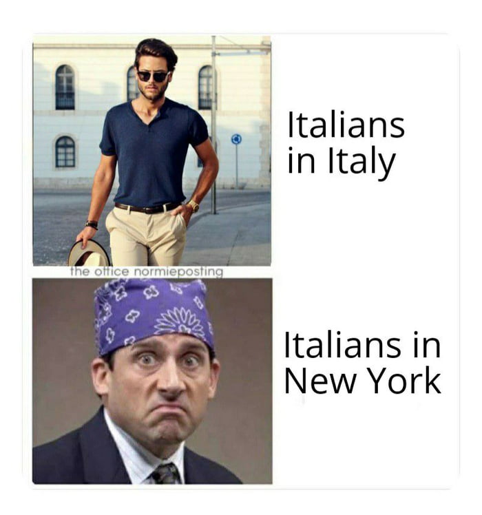 talians in Italy talians in New York