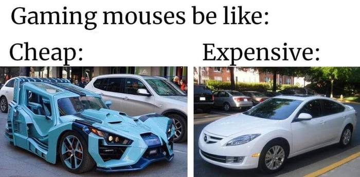 Gaming mouses be like