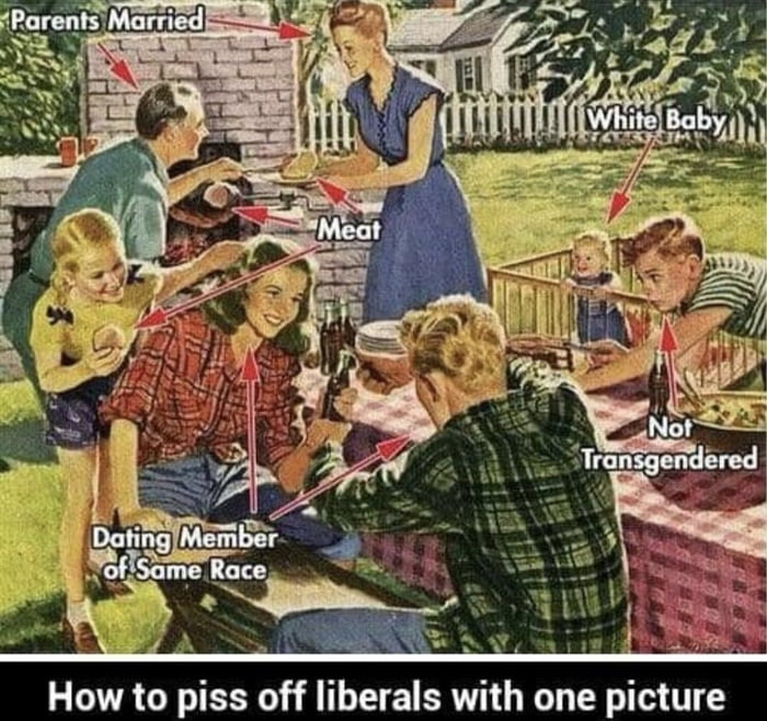 How to piss off liberals with one picture