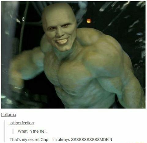 What in the hell Thats my secret Cap