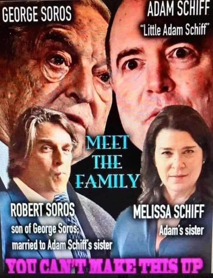 George Soros. Adam Schiff, 