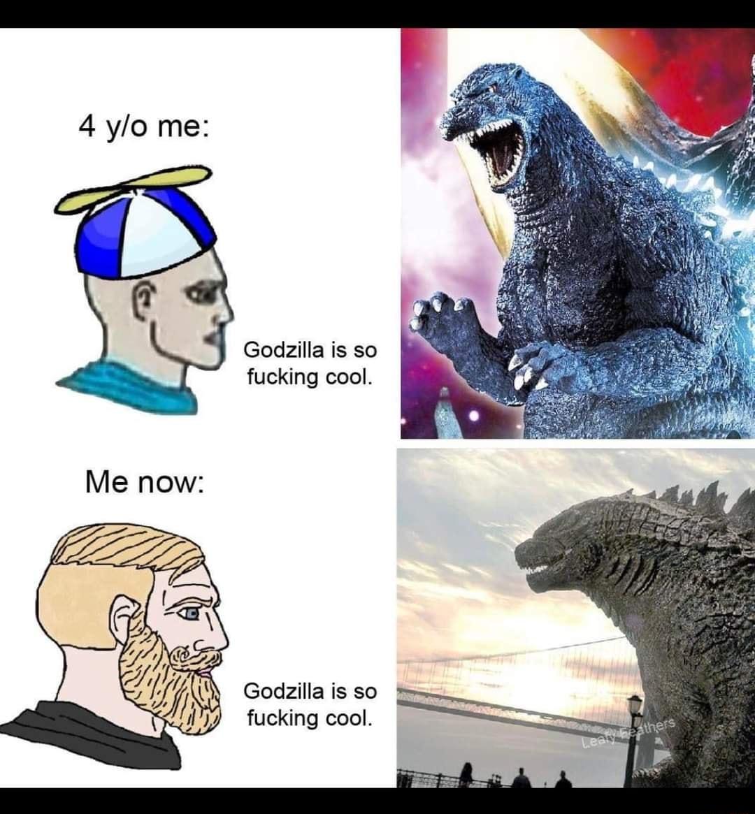 Godzilla is so fucking cool Godzilaisso oo fucking cool 7