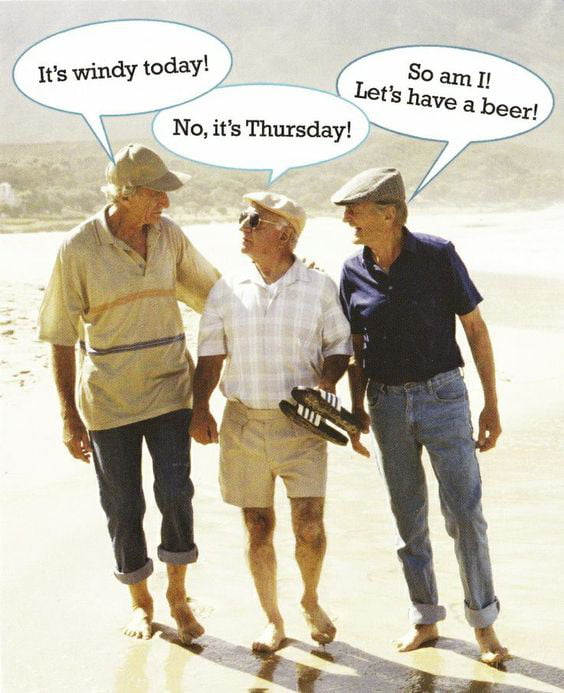g 1 s windy today Soam 1 have beer Lets Noits Thursday