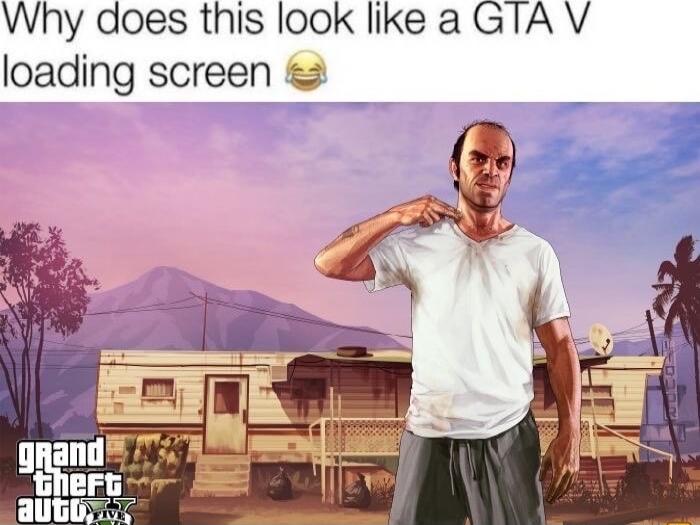 Why does this look like a GTA V loading screen i
