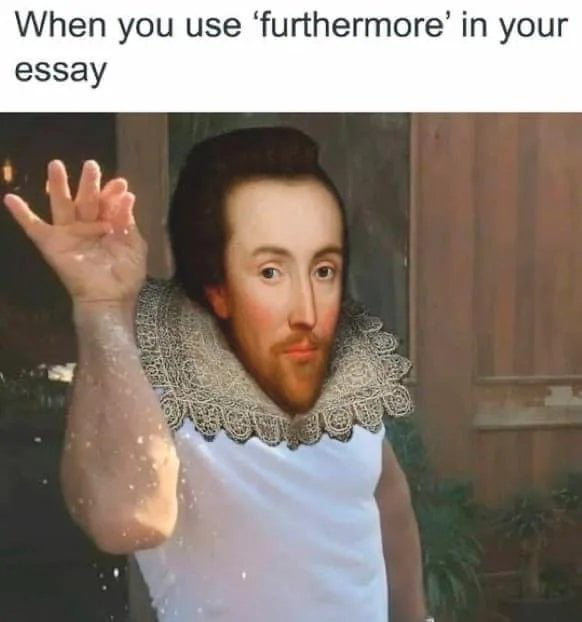 When you use furthermore in your essay