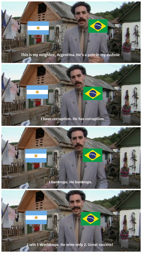 win 5 Worldcups He wins only 2 Great success