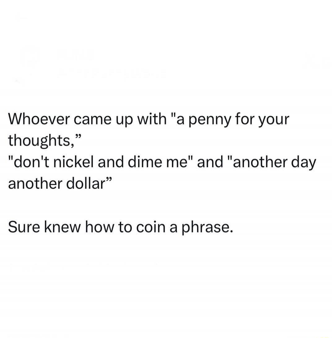 Whoever came up with 