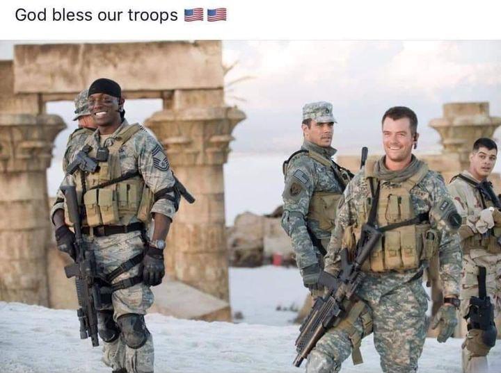 God bless our troops