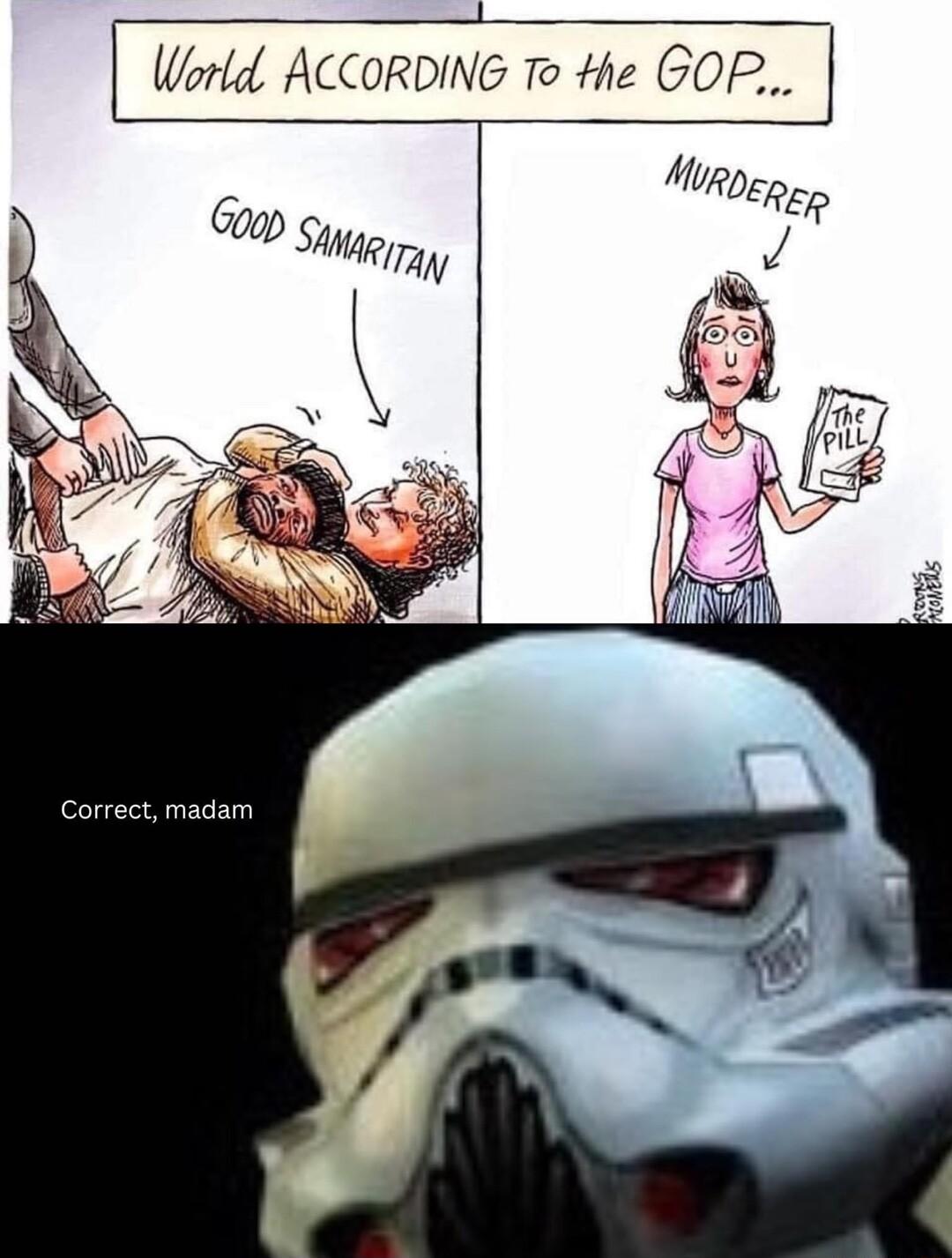 World ACCORDING To the GOP