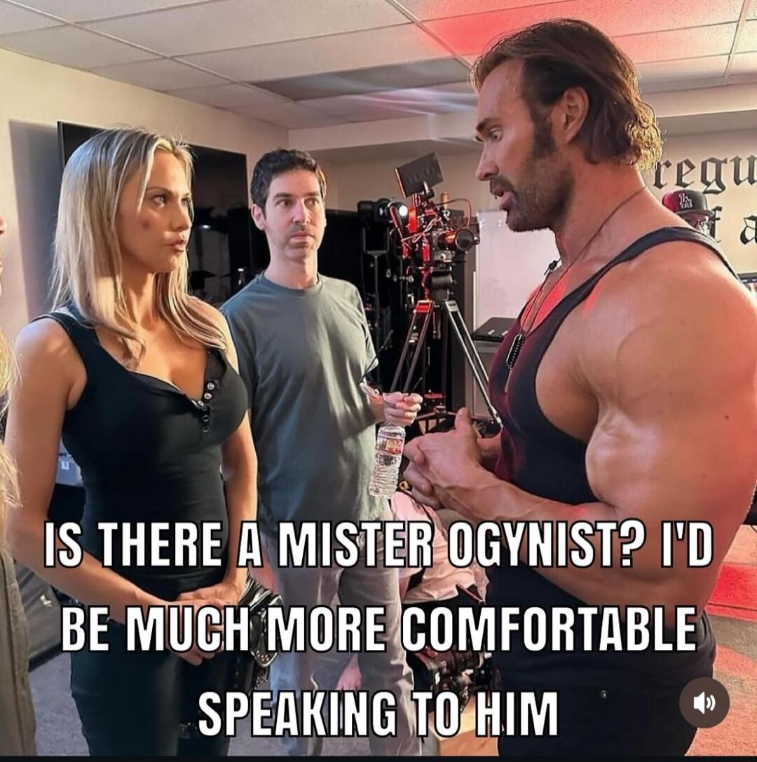 IS THERE A MISTER OGYNSIST? I'D BE MUCH MORE COMFORTABLE SPEAKING TO HIM