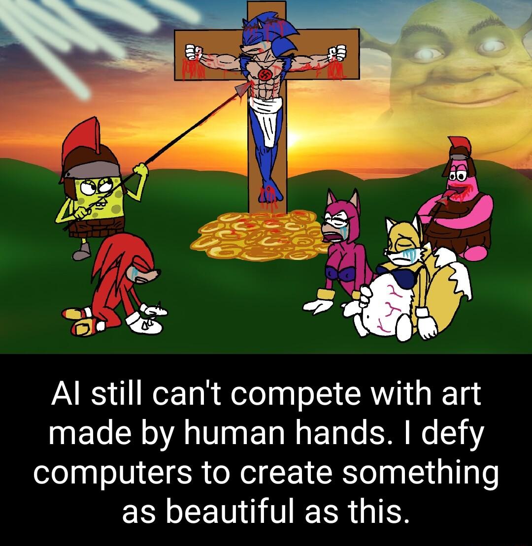 Al still cant compete with art made by human hands defy computers to create something ERYEETNTEERGIEN