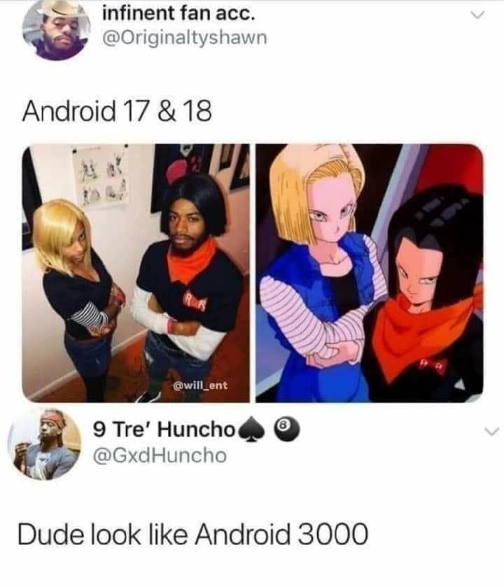 v5 infinent fan acc P g Originaltyshawn W will_ent 8 9 Tre Hunchodd GxdHuncho Dude look like Android 3000