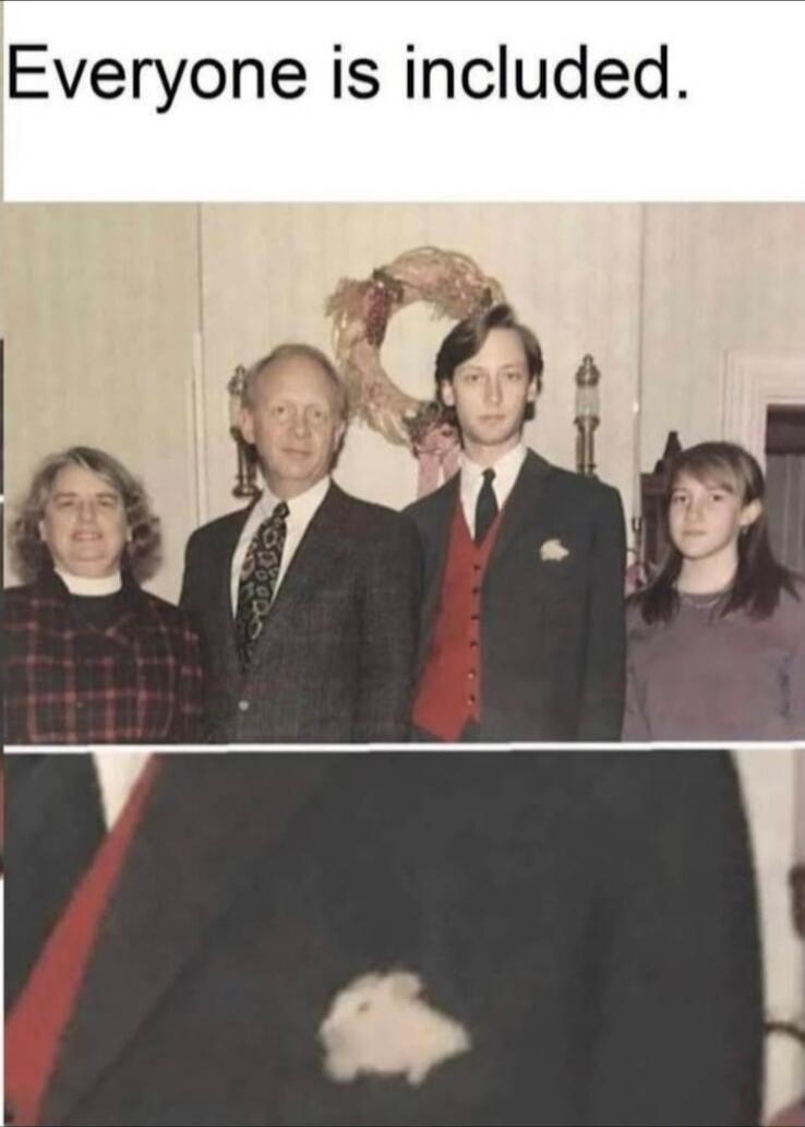 Everyone is included