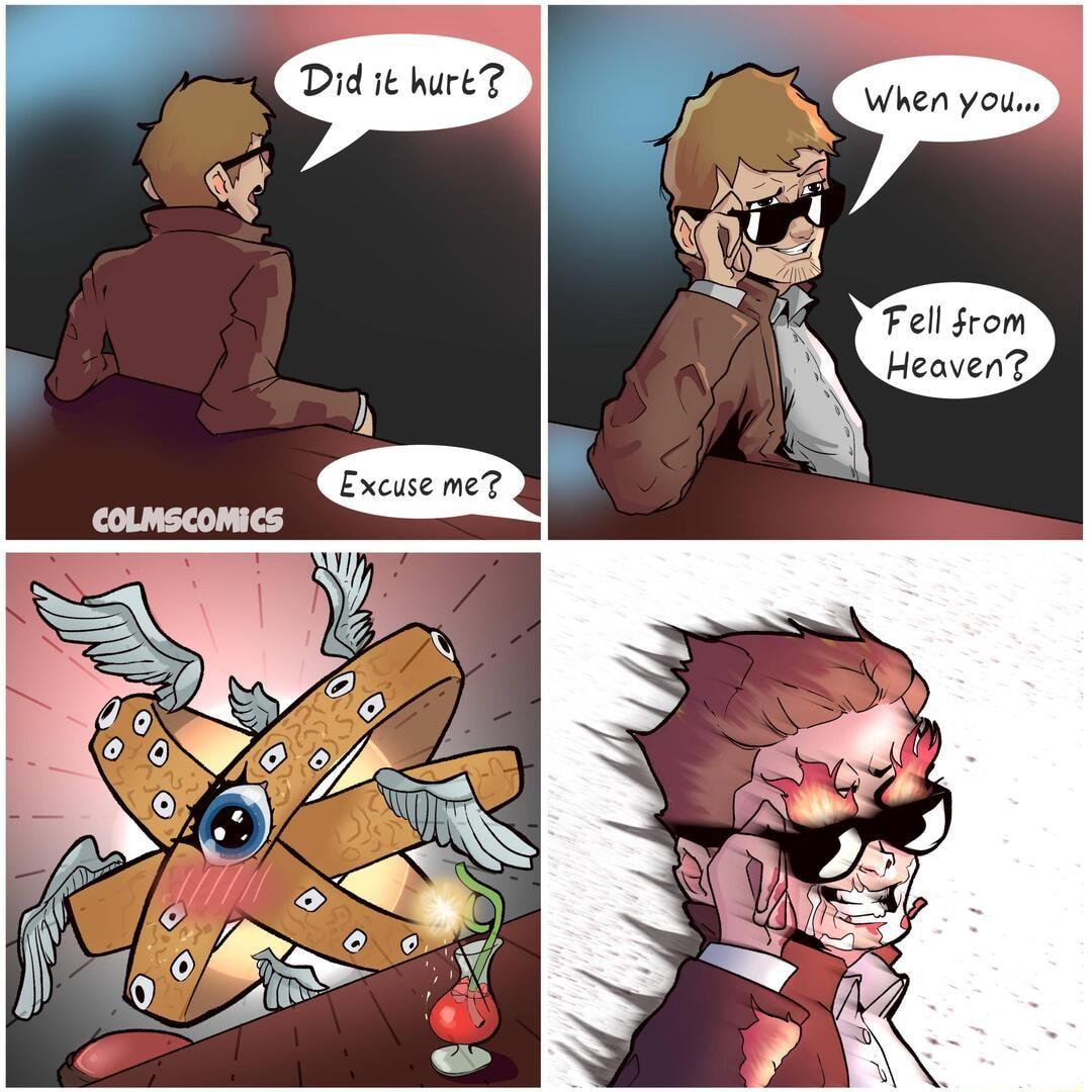 Fell srom Heaven Qo M 3 o 9 x Ly