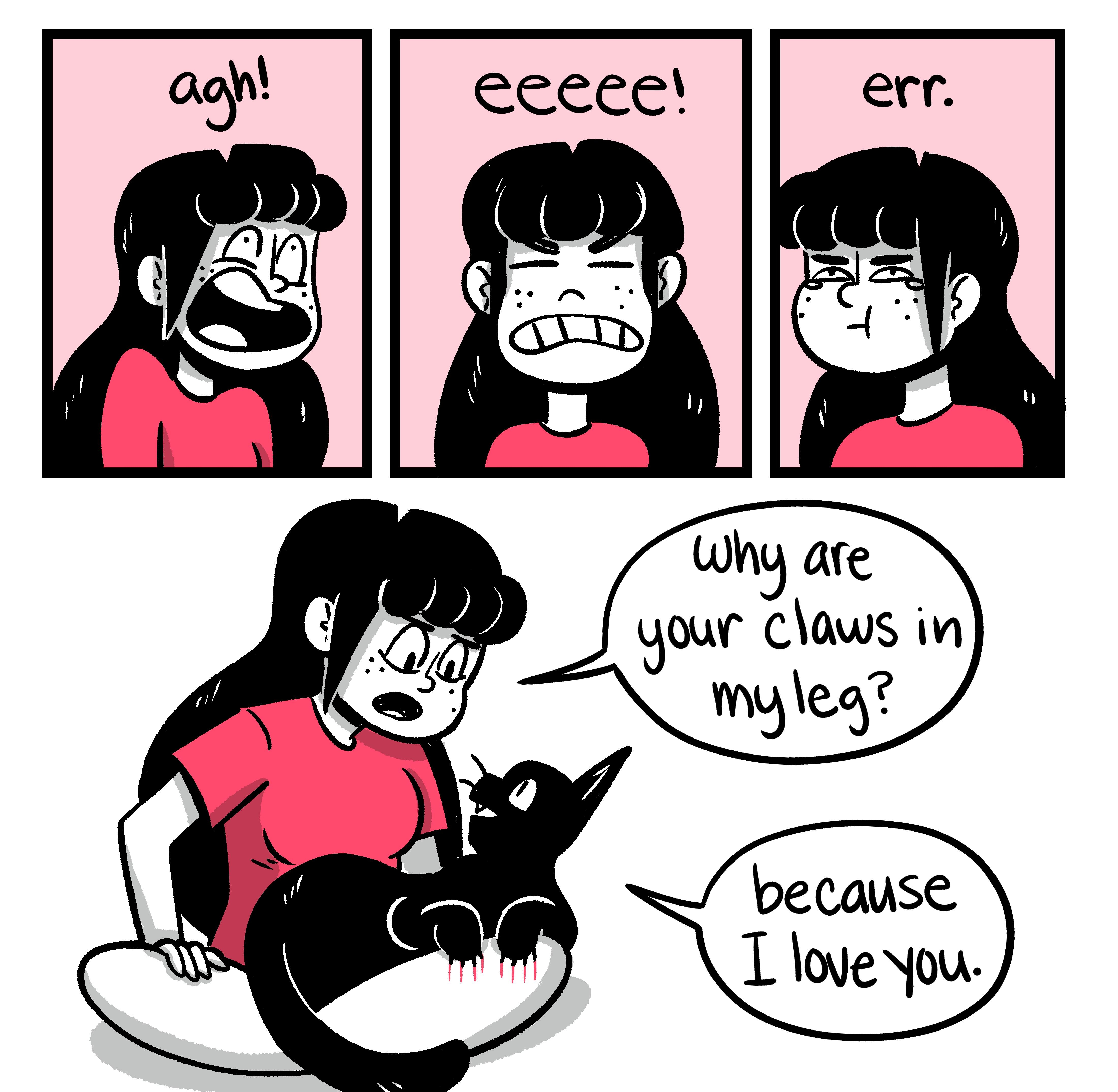 eceee wh3 are your clows in myleq because T loveyou WU KEN Lok h avmCows KelIsBesk Comic