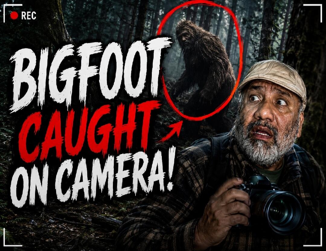 BIGFOOT CAUGHT ON CAMERA!