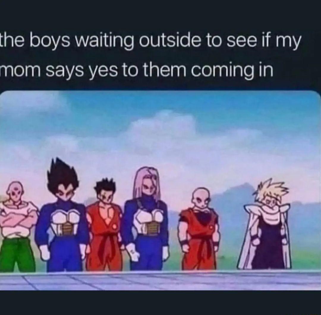 he boys waiting outside to see if my INEE IRV R aElaaKelolpallale o