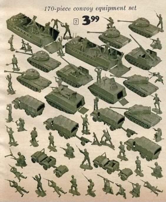 170-piece convoy equipment set 3.99