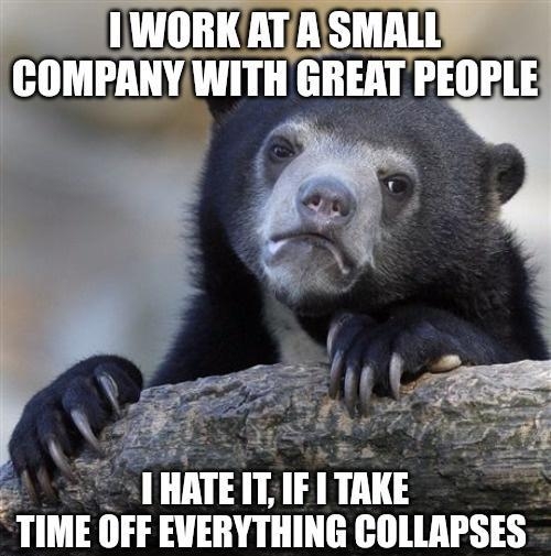 TIME OFF EVERYTHING COLLAPSES