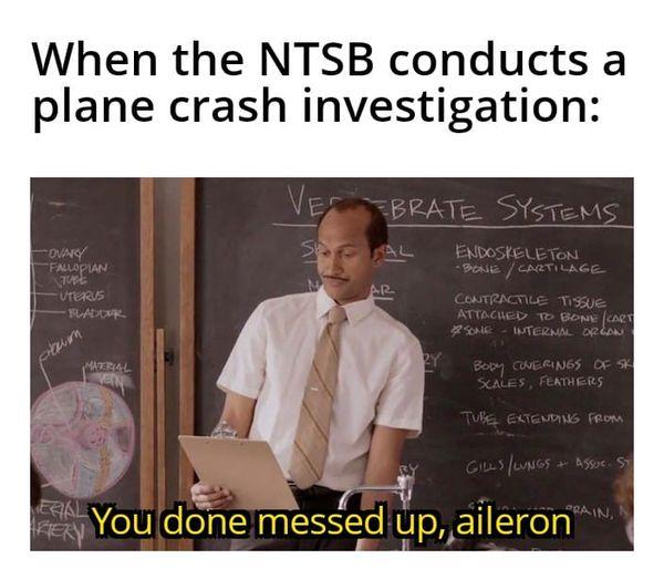 When the NTSB conducts a plane crash investigation
