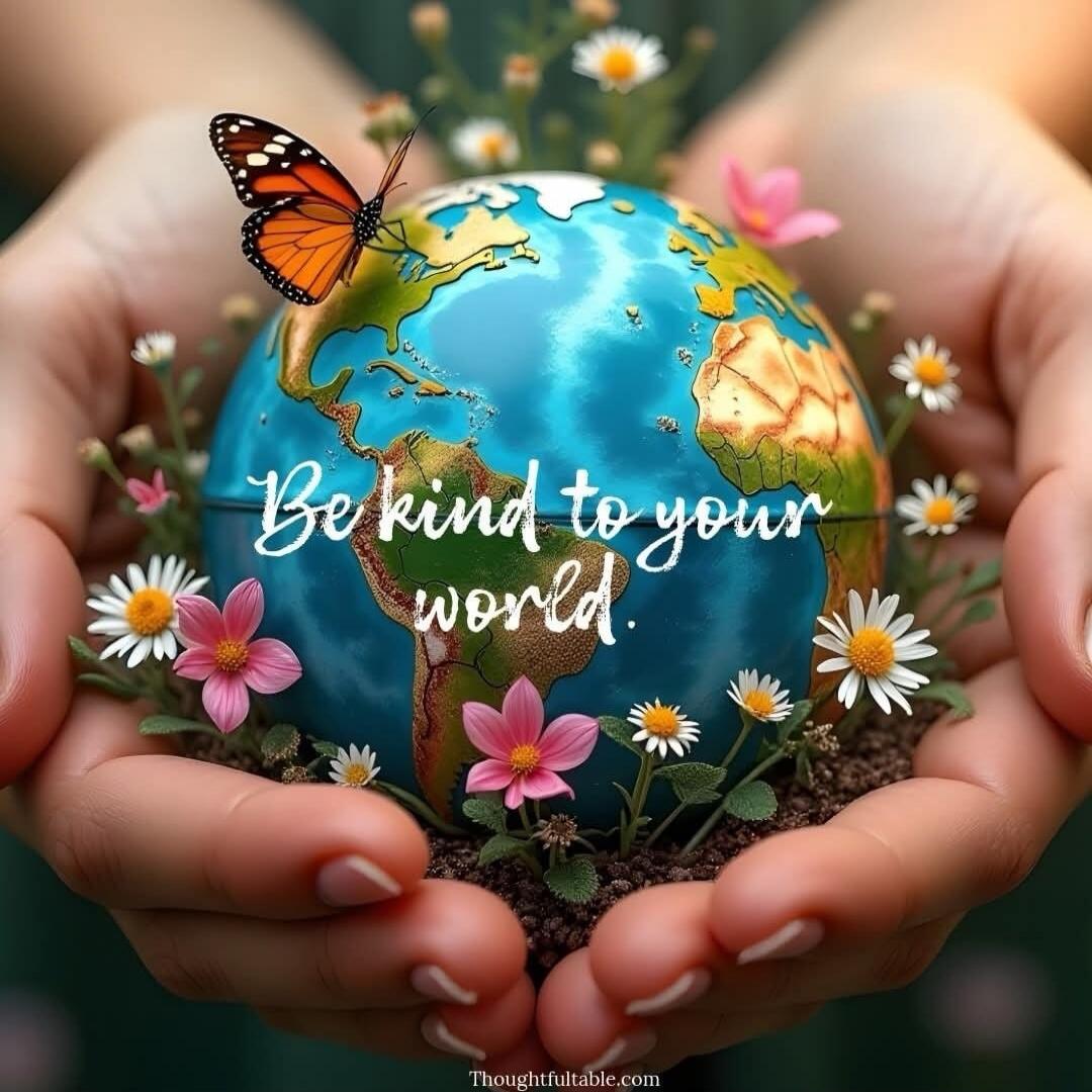 Be kind to your world. Thoughtfultable.com