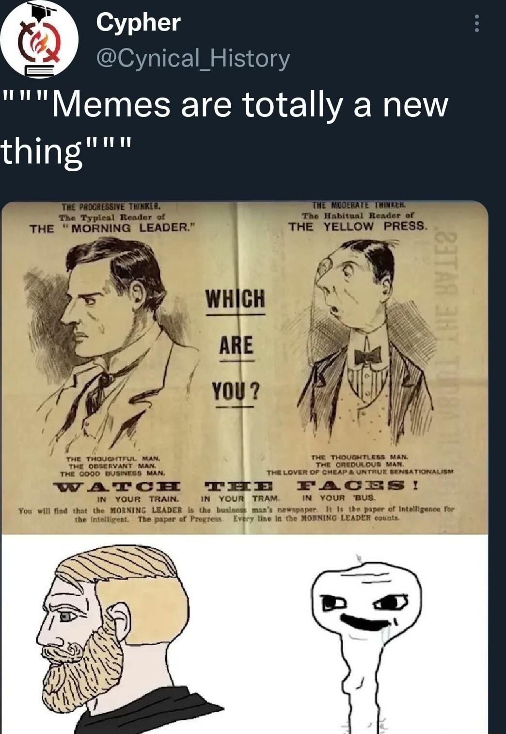 Cypher Cynica I Memes are totally a new thing