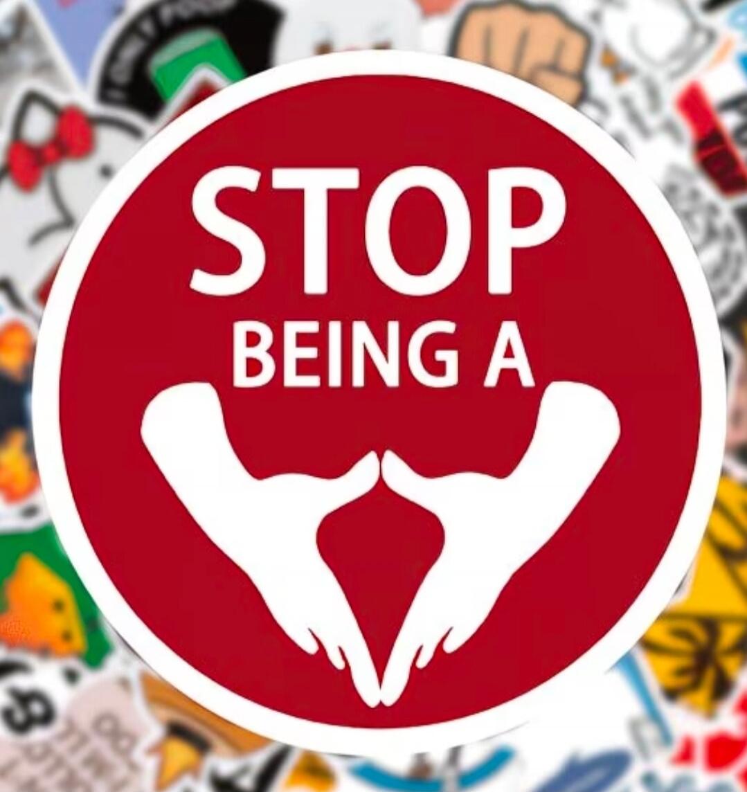 STOP BEING A SIMP