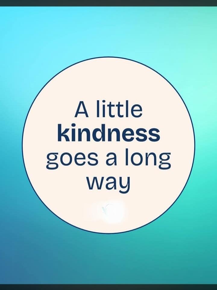 A little kindness goes a long way