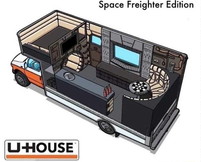 Space Freighter Edition U HOUSE