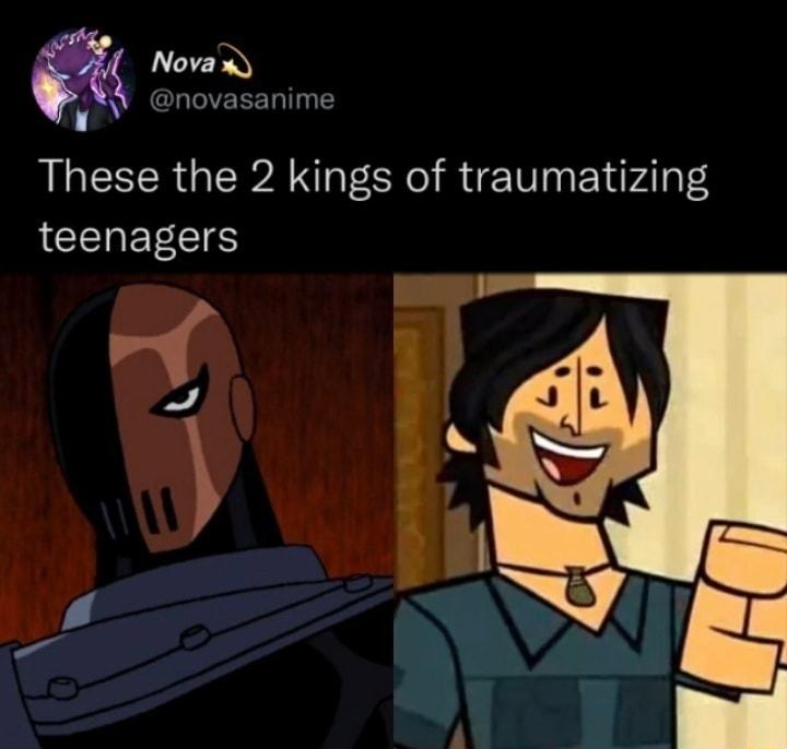 Novax ANKCIUEILE These the 2 kings of traumatizing teenagers N o5 AT Pk 4 T