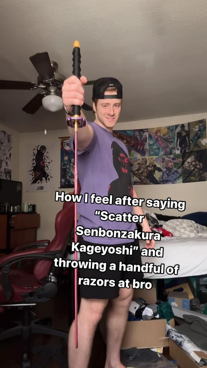 ageyoshi 1 throwing a LEL T o razors at bro