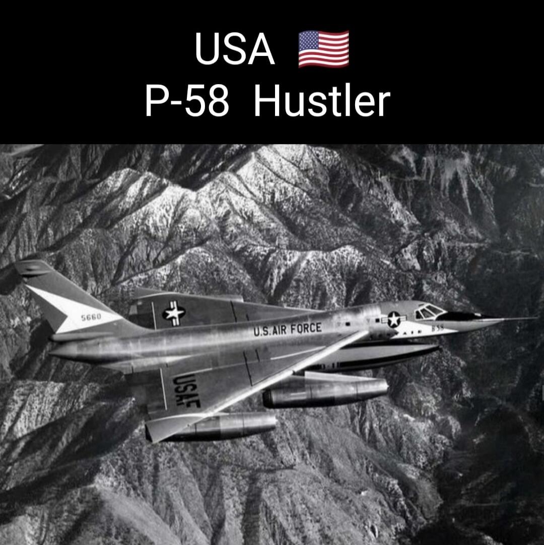 USA P-58 Hustler U.S. AIR FORCE USAF 5660