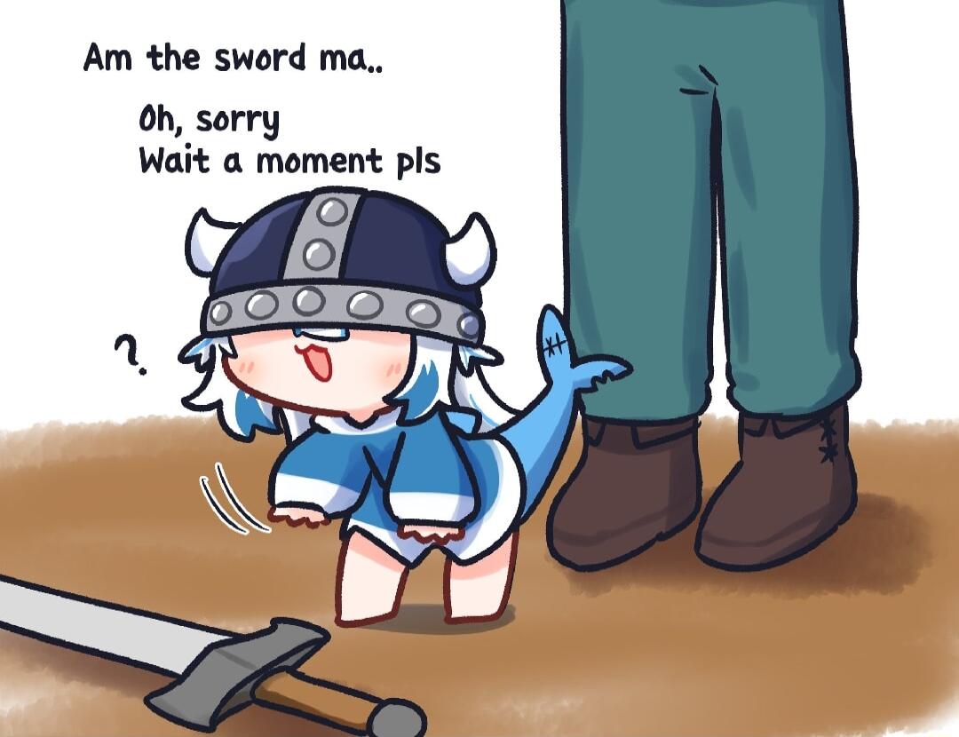 Am the sword ma Oh sorry Wait a moment pls