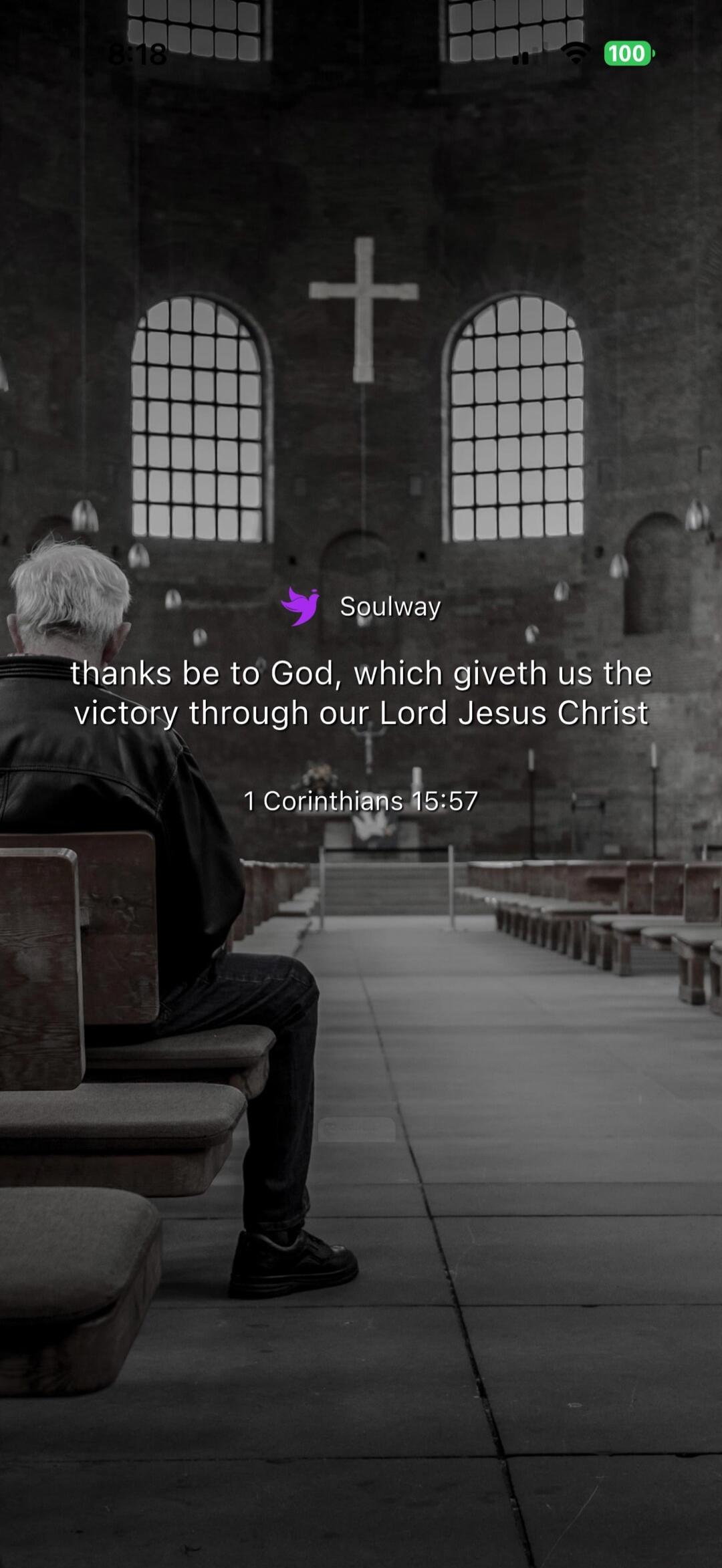 Soulway
thanks be to God, which giveth us the victory through our Lord Jesus Christ
1 Corinthians 15:57