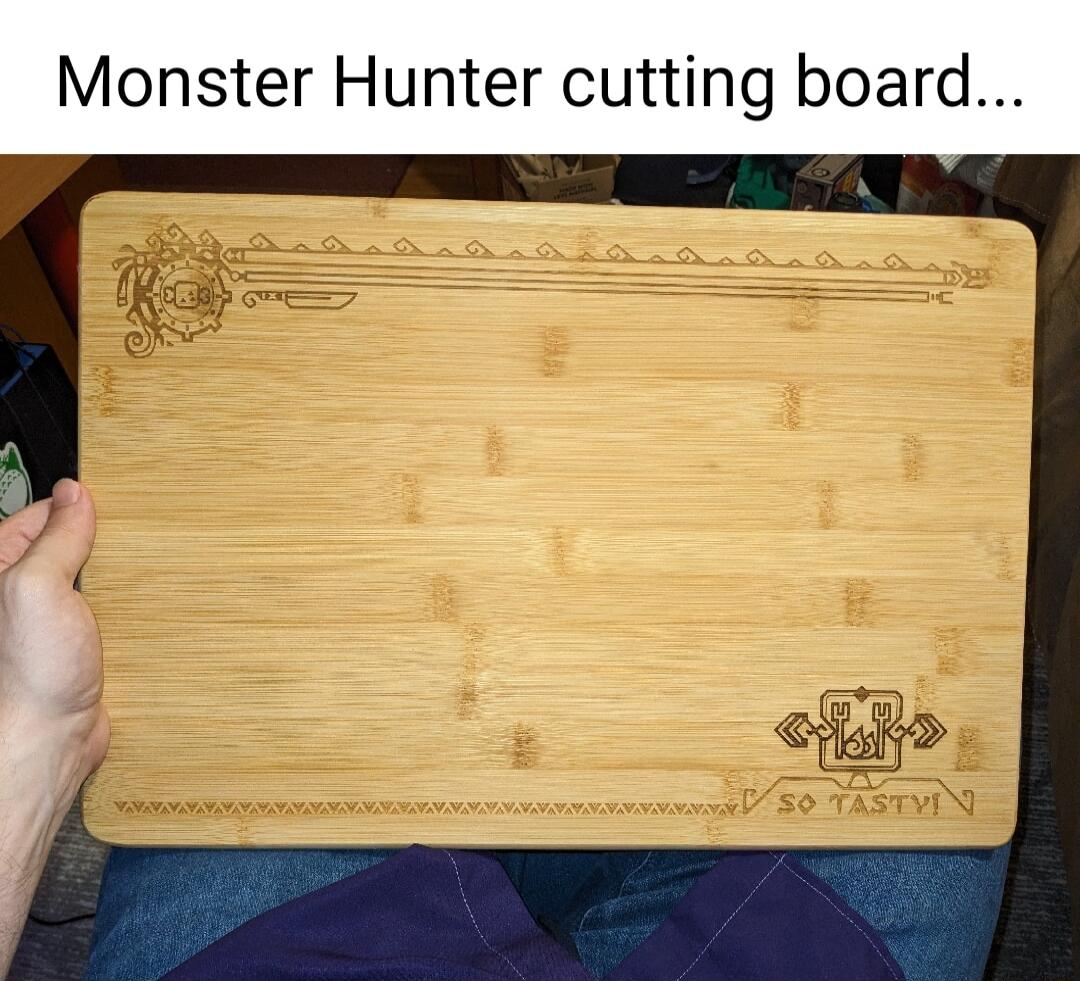 Monster Hunter cutting bo