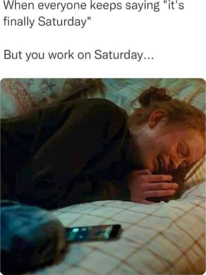 When everyone keeps saying 