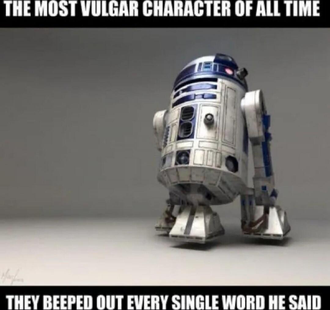 THE MOST VULGAR CHARACTER OF ALL TIME
THEY BEEPED OUT EVERY SINGLE WORD HE SAID