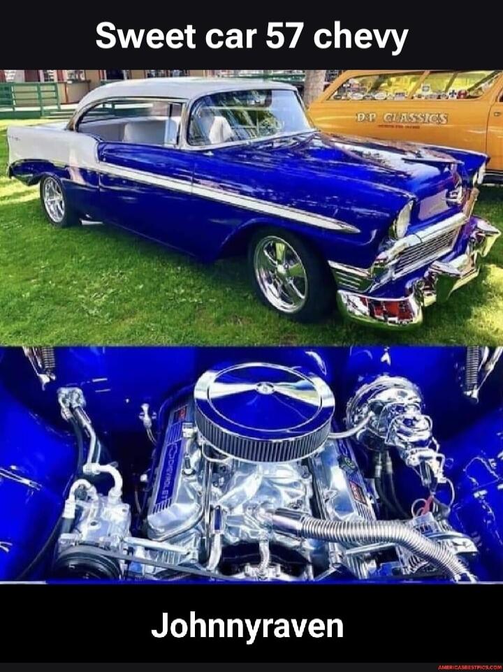 Sweet car 57 chevy Johnnyraven DP CLASSICS