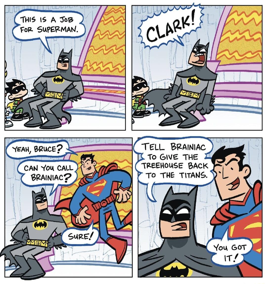 THIS 15 A ToB FoR SUPERMAN