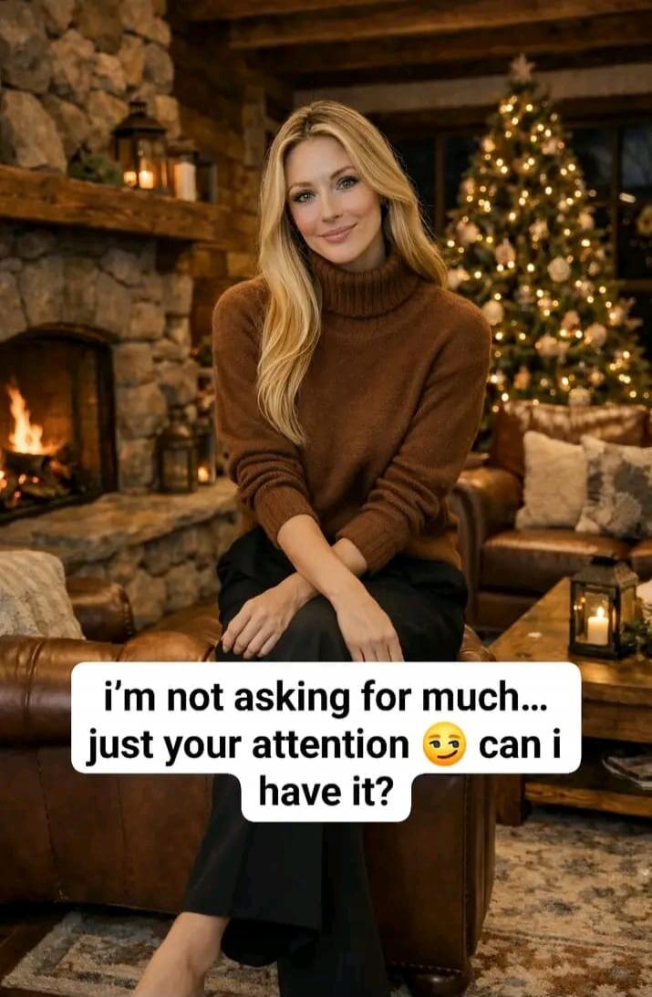 i'm not asking for much... just your attention 😉 can i have it?