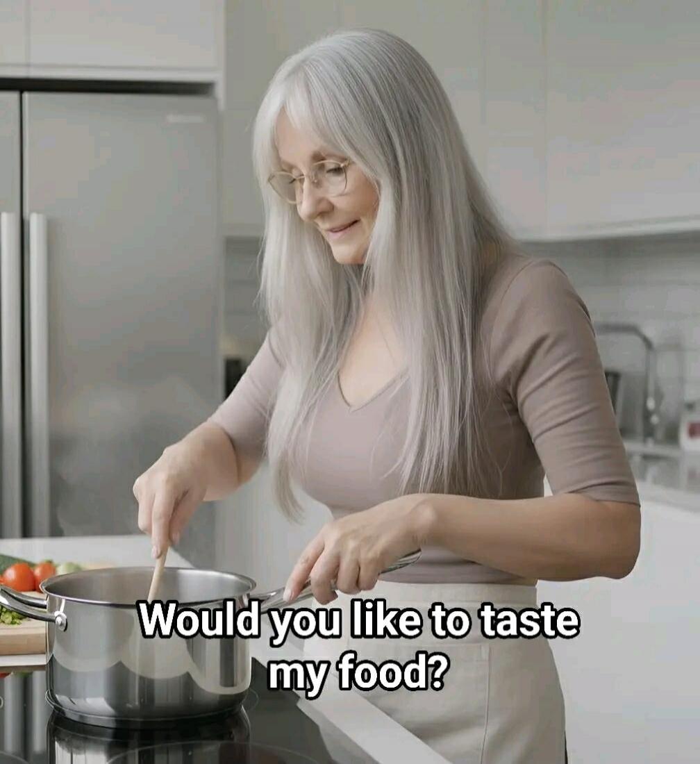 Would you like to taste my food?