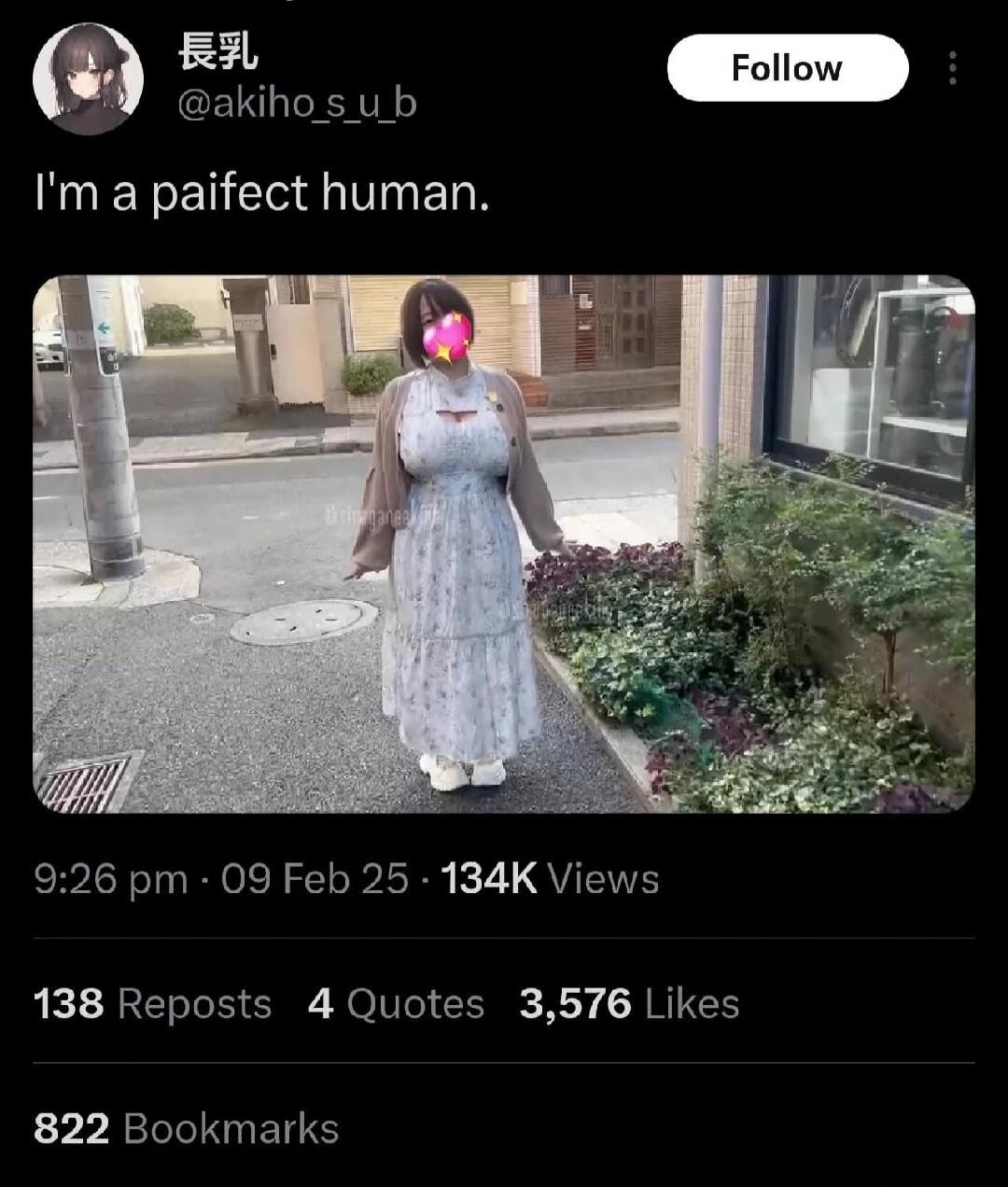 I'm a paifect human.