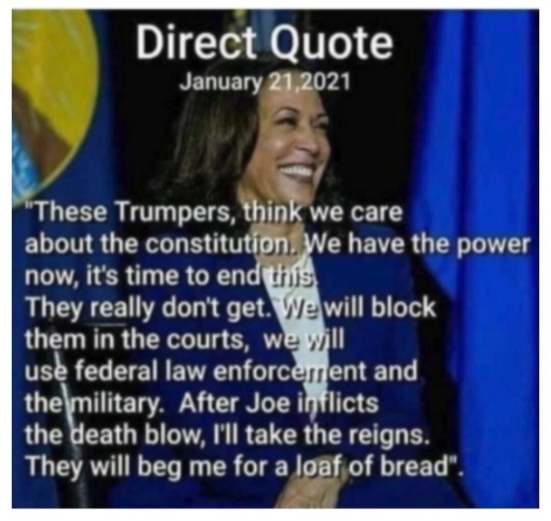 Direct Quote January 21, 2021. 