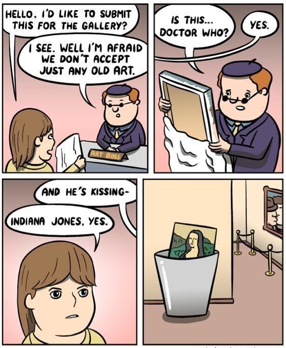 HELLO ID LIKE TO SUBMIT THIS FOR THE GALLERY SEE WELL IM AFRAID WE DONT ACCEPT JUST ANY OLD ART Paintraincomiccom