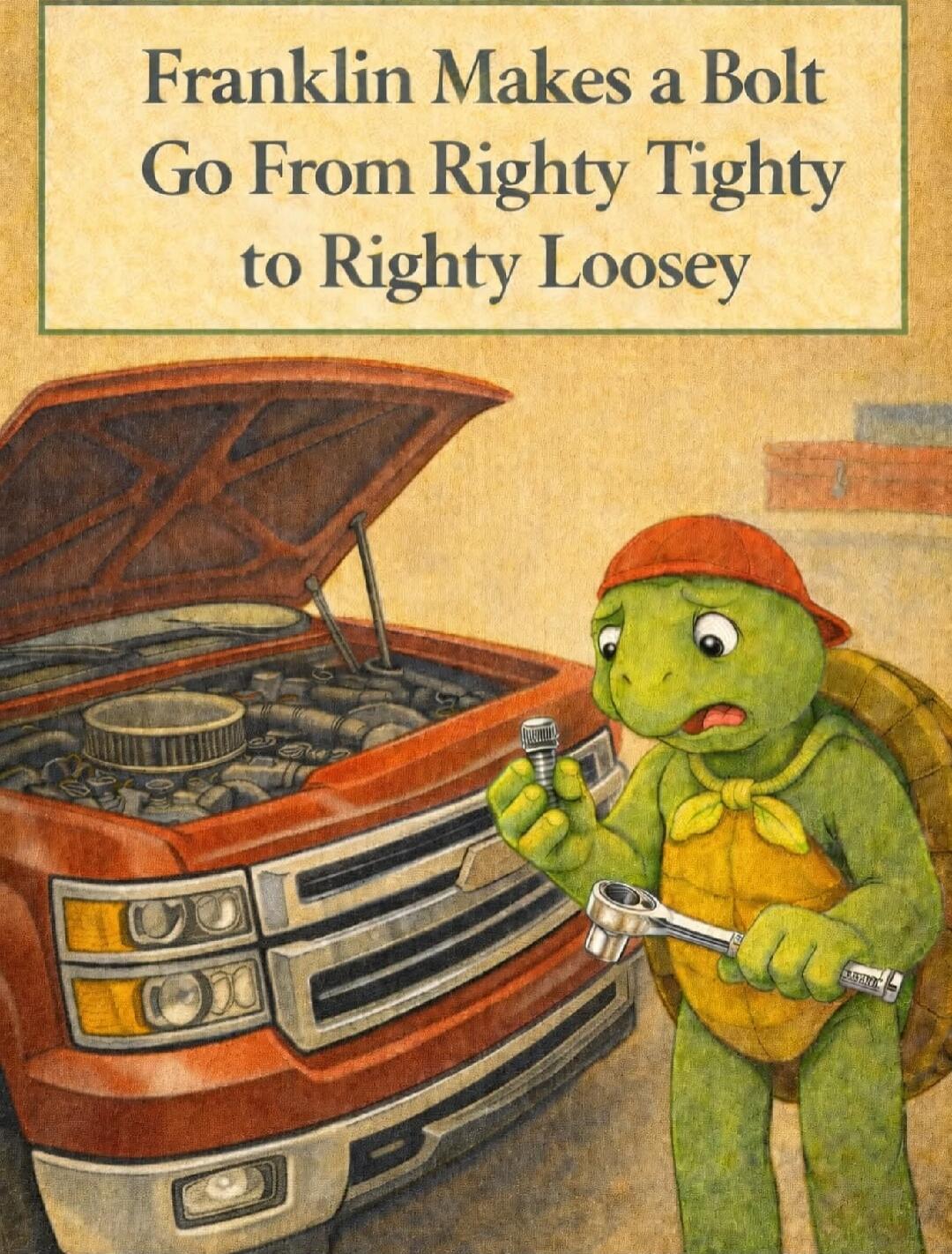 Franklin Makes a Bolt Go From Righty Tighty to Righty Loosey