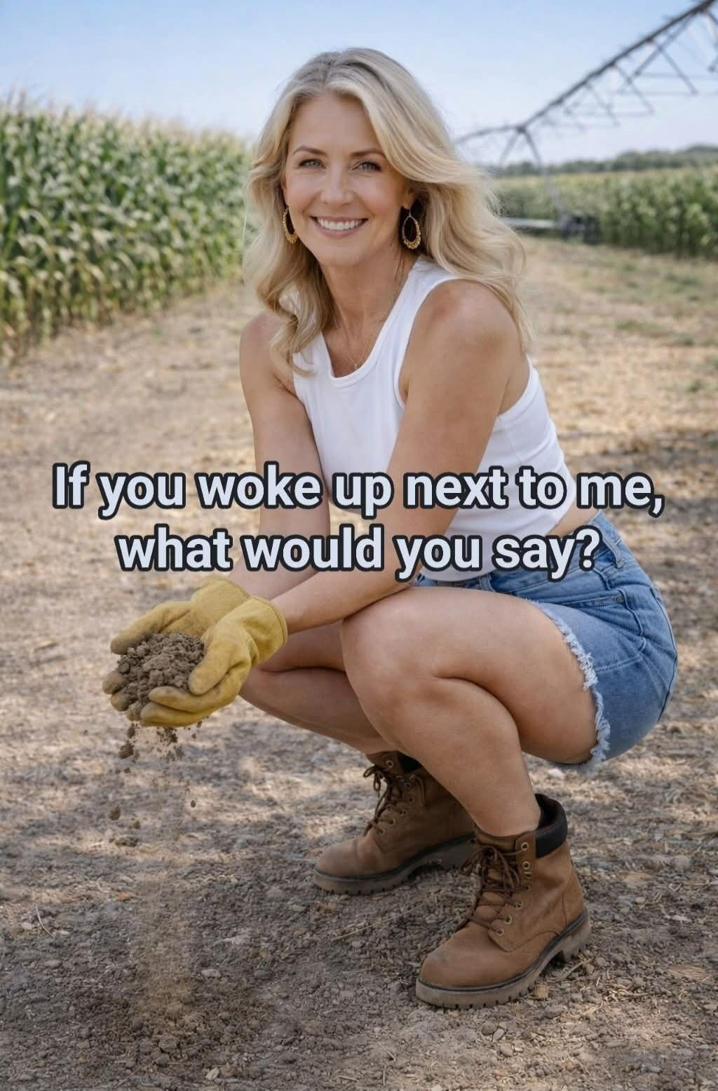 If you woke up next to me, what would you say?