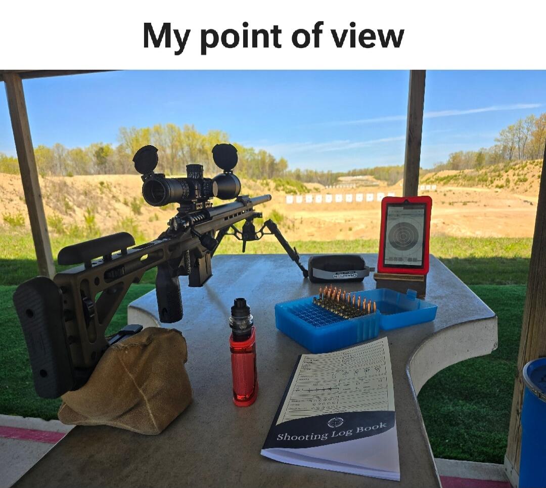 My point of view
Shootin Log Book