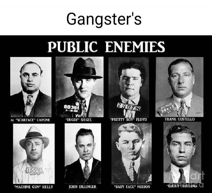 Gangster's
PUBLIC ENEMIES
Al 