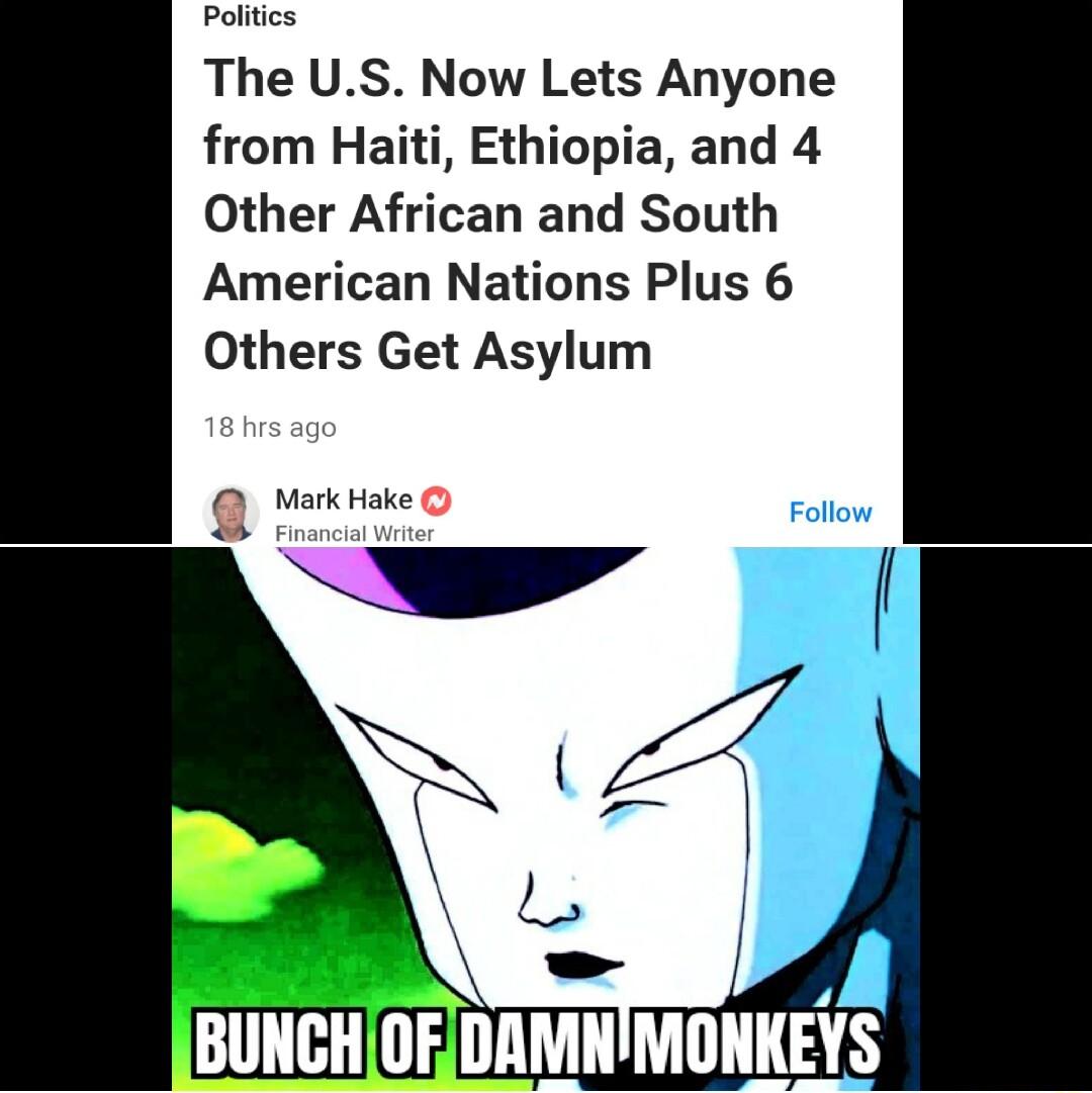 Politics The US Now Lets Anyone from Haiti Ethiopia and 4 Other African and South American Nations Plus 6 Others Get Asylum MarkHake 8