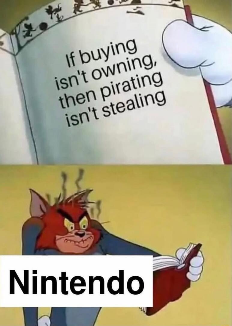 If buying isn't owning, then pirating isn't stealing